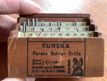 eureka bohrer forets drills bergeon sphinx pivot  boortjes  beschikbaar voor biedingen