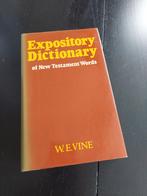 Expository Dictionary - W.E. Vine, Ophalen of Verzenden, Gelezen, W.E. Vine, Christendom | Protestants
