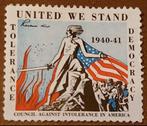USA cinderella United We Stand 1940-41, Ophalen of Verzenden, Postfris, Noord-Amerika