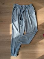 Denim broek met elastische taille - Maat 38, Kleding | Dames, Maat 38/40 (M), Blauw, Ophalen of Verzenden, Zo goed als nieuw