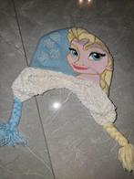 Blauw Disney Frozen Elsa kinder Muts - Maat 3-7 jaar, Disney, Gebruikt, Meisje, Ophalen of Verzenden