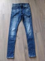 Skinny jeans met verfspatten Coolcat mt.28L32, W32 (confectie 46) of kleiner, Blauw, Ophalen of Verzenden, Coolcat