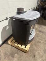 Flam Speksteen Houtkachel - Goede Staat, Huis en Inrichting, Kachels, Ophalen, Gebruikt, Hout, Houtkachel