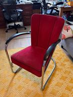 Gispen fauteuil, Huis en Inrichting, Fauteuils, Begin 20e eeuws modern, Metaal, 75 tot 100 cm, Zo goed als nieuw