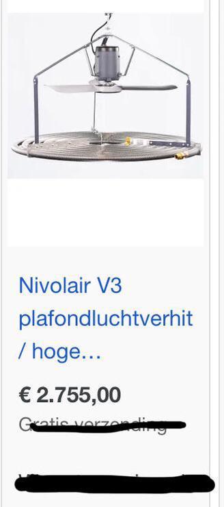3 x Nivolair V3 plafondheaters + ATAG HR QR + veel extra’s! beschikbaar voor biedingen