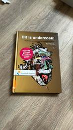 Dit is onderzoek Ben Baarda, Gelezen, Ophalen of Verzenden, Management, B. Baarda