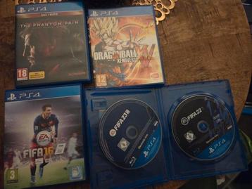4 spellen Playstation 4 oa FIFA beschikbaar voor biedingen