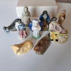 Lotje oude feves mini beeldjes keramiek Frankrijk, Antiek en Kunst, Verzenden