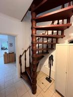 Hardhouten spiltrap, Doe-het-zelf en Verbouw, Ophalen, Gebruikt, Trap, 4 meter of meer