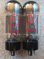 Gematched paartje JJ 6L6GC eind versterker buizen, 6L6, Ophalen of Verzenden, Zo goed als nieuw, Minder dan 50 watt