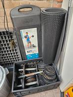 Fitness set 50kg, Sport en Fitness, Fitnessmaterialen, Ophalen, Gebruikt