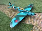 Bestuurbare spitfire, Hobby en Vrije tijd, Modelbouw | Radiografisch | Vliegtuigen, Ophalen, Gebruikt