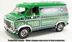 Chevrolet G-Series Van "Emerald Express" Acme 1:18, Overige merken, Christian@diecastcompany.nl, Auto, The Diecast Company