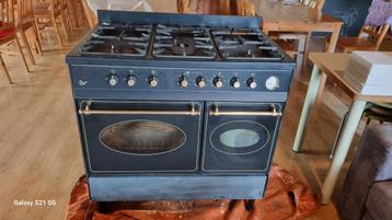 PELGRIM GAS FORNUIS 5 PITS  DUBBELE OVEN 220 OF 380 VONK ONT beschikbaar voor biedingen