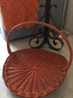 Vintage/retro mand, lektuurmand, oranje, Ophalen of Verzenden