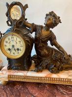 Antiek legering groot pendulestel, Antiek en Kunst, Antiek | Klokken, Ophalen
