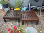 4 tuintafeltjes van Ikea Applaro set, goede staat !, Tuin en Terras, Tuinsets en Loungesets, Ophalen of Verzenden, Zo goed als nieuw