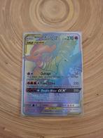 Reshiram & Charizard GX tagteam, Ophalen of Verzenden, Zo goed als nieuw, Losse kaart