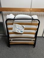 Opklapbed / Logeerbed Jysk, Eenpersoons, Zwart, Nieuw, 80 cm