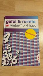 Getal & ruimte wiskunde vmbo-T > 4 Havo. Overstapdeel, Ophalen of Verzenden, Zo goed als nieuw, Overige niveaus, Nederlands