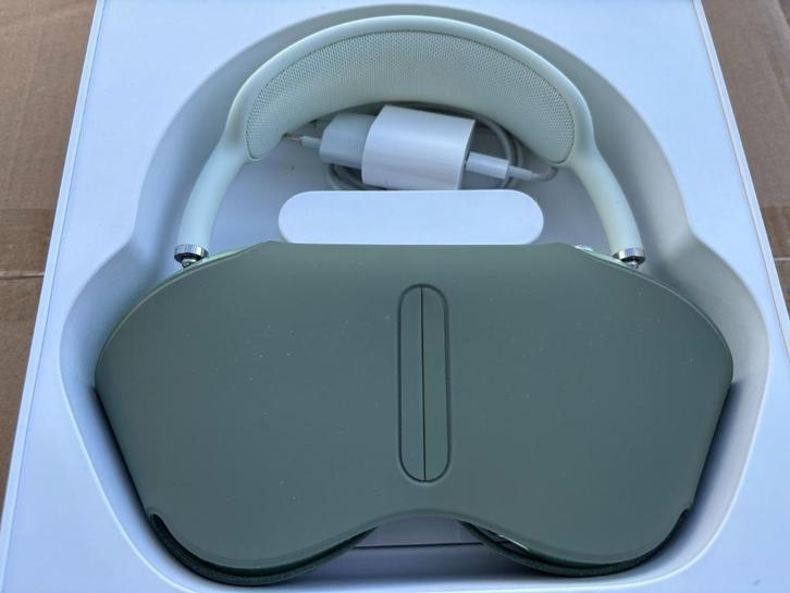 Nieuw! Apple Airpods MAX Mintgroen + Bescherming! €320, Audio, Tv en Foto, Koptelefoons, Nieuw, Over oor (circumaural), Overige merken