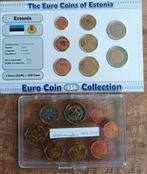 1x Slowakije en 1x Estland setje, Postzegels en Munten, Munten | Europa | Euromunten, 2 euro, Slowakije, Ophalen of Verzenden