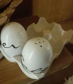 Rivera Maison Peper en Zoutstel Ei Vorm, Ophalen, Nieuw, Overige materialen