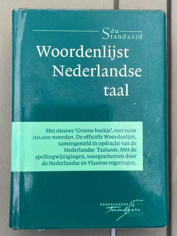 Woordelijst Nederlandse taal  groene boekje beschikbaar voor biedingen