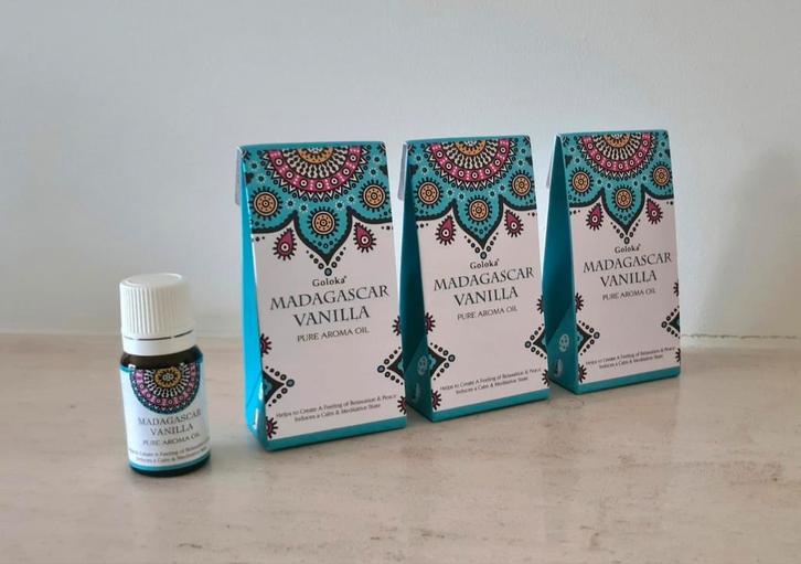 Goloka Pure Aroma Geurolie verschillende geuren, Sport en Fitness, Gezondheidsproducten en Wellness, Nieuw, Aroma, Ophalen