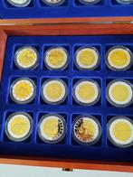 chinese horoscoop verzilverd verguld kavel 190, Postzegels en Munten, Munten | Nederland, Koningin Beatrix, Overige waardes, Zilver