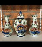 Vintage Delfsblauw set handgeschilderd jaren 70, Ophalen of Verzenden