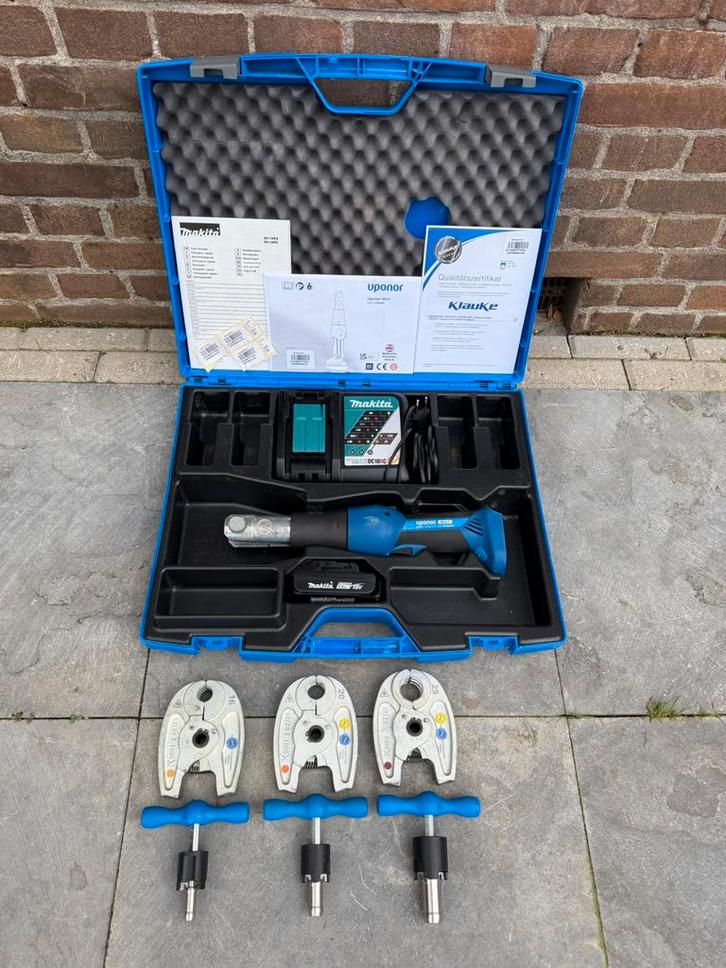 Uponor mini perstang 16-20-25 compleet, Doe-het-zelf en Verbouw, Gereedschap | Overige machines, Zo goed als nieuw, Ophalen