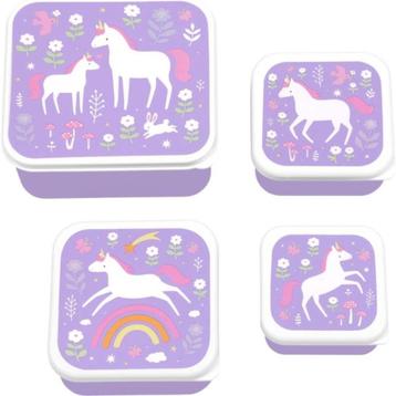 A Little Lovely Company Lunch snackbox broodtrommel Unicorn beschikbaar voor biedingen