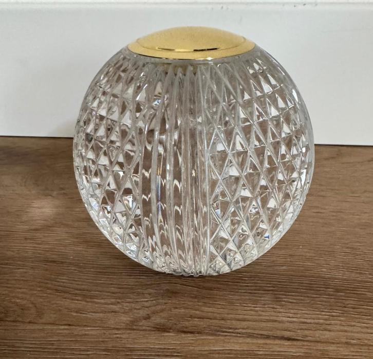 Lumidora Tafellamp Oplaadbaar- Draadloos- goud – LED, Huis en Inrichting, Lampen | Tafellampen, Zo goed als nieuw, Minder dan 50 cm