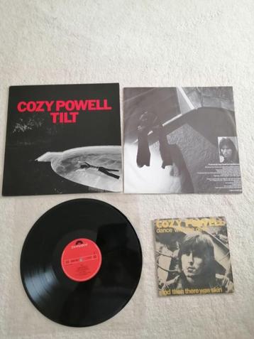 lp hard rock, LP van Cozy Powell – Tilt(met gratis single) beschikbaar voor biedingen