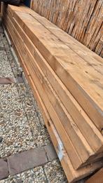 Vuren Houten balken - Partij, Doe-het-zelf en Verbouw, Hout en Planken, Ophalen, Gebruikt, Minder dan 25 mm, Balk