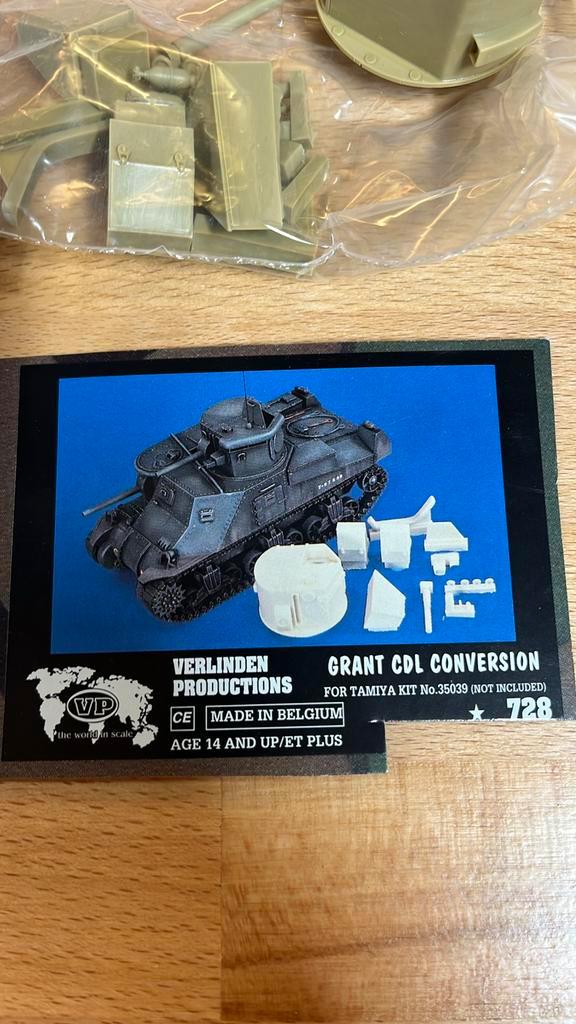 Verlinden productions 728, Hobby en Vrije tijd, Modelbouw | Auto's en Voertuigen, Zo goed als nieuw, Groter dan 1:32, Overige merken