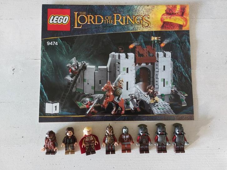 Lego Lord of the Rings Helm's Deep 9474, Kinderen en Baby's, Speelgoed | Duplo en Lego, Zo goed als nieuw, Ophalen of Verzenden