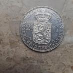 Zeldzame rijksdaalder 1898 zfr, Ophalen of Verzenden, Koningin Wilhelmina, 2½ gulden