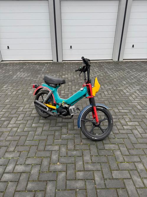 Tomos Unieke Kleurstelling, Fietsen en Brommers, Brommers | Tomos, Zo goed als nieuw, Quadro, Maximaal 25 km/u, Ophalen