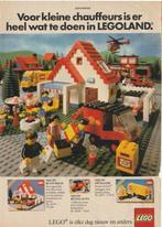 Retro reclame 1983 Lego speelgoed buitenhuis & bestelauto, Verzamelen, Retro, Verzenden, Overige typen
