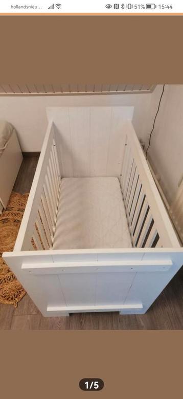 Bopita Ledikant + Matras (Uitwasbare Hoes) beschikbaar voor biedingen