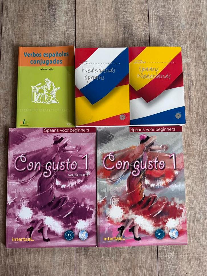 Compleet pakket Spaans leren, Boeken, Studieboeken en Cursussen, Zo goed als nieuw, Beta, Ophalen of Verzenden