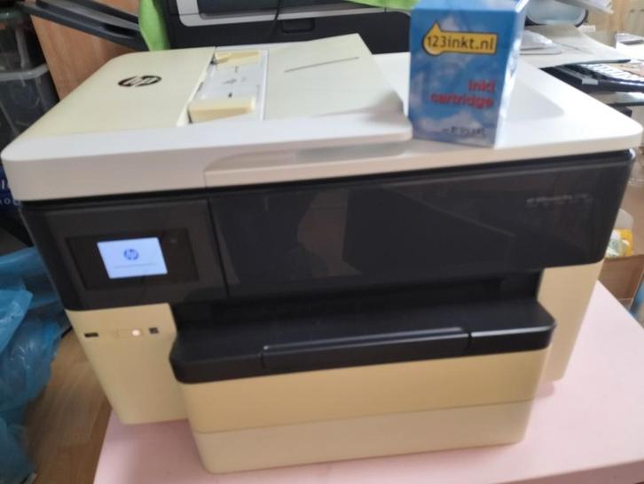 HP OfficeJet Pro 7740 All-in-One Printer, Computers en Software, Printers, Gebruikt, All-in-one, Inkjetprinter, Faxen, Kleur printen