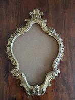 Gouden sierlijst, Antiek en Kunst, Ophalen, Ovaal, 50 tot 100 cm, Minder dan 100 cm