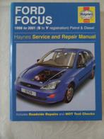 Haynes Ford Focus 1998 - 2001 werkplaatsboek, Ophalen of Verzenden