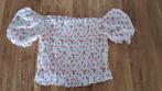 Offshoulder top, Wit, Ophalen of Verzenden, Zo goed als nieuw, Korte mouw