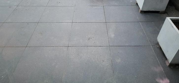Natuursteen terrastegels 4.8m2, Tuin en Terras, Tegels en Klinkers, Zo goed als nieuw, Terrastegels, Natuursteen, Minder dan 5 m²