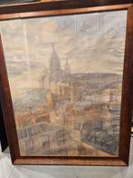 Schilderij Jan Cossaar (1874-1966) Montmartre Parijs, Antiek en Kunst, Ophalen