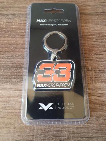 Te koop max verstappen sleutelhanger met nummer 33  beschikbaar voor biedingen